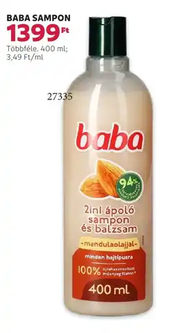 Rossmann Baba sampon ajánlat