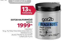 Rossmann Got2b hajformázó ajánlat