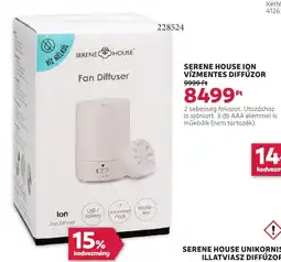 Rossmann Serene house ion vízmentes diffúzor ajánlat