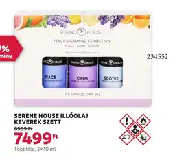 Rossmann Serene house illóolaj keverék szett ajánlat