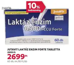 Rossmann Jutavit laktáz enzim forte tabletta ajánlat