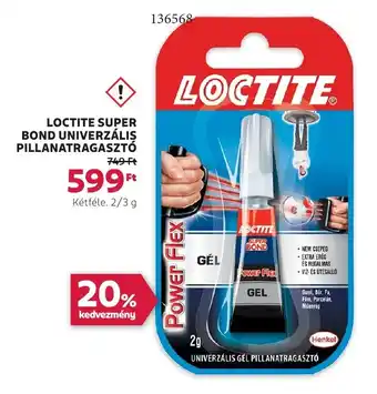 Rossmann Loctite super bond univerzális pillanatragasztó ajánlat