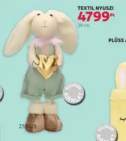 Rossmann Textil nyuszi ajánlat