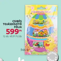 Rossmann Csibés tojásdíszítő fólia ajánlat