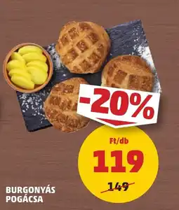 PENNY Burgonyás pogácsa ajánlat