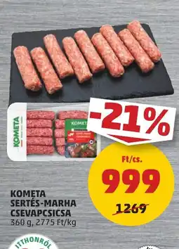 PENNY Kometa sertés-marha csevapcsicsa ajánlat