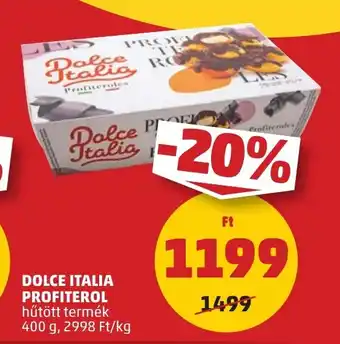 PENNY Dolce italia profiterol ajánlat