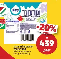 PENNY Sissy zsírszegény tehéntúró ajánlat