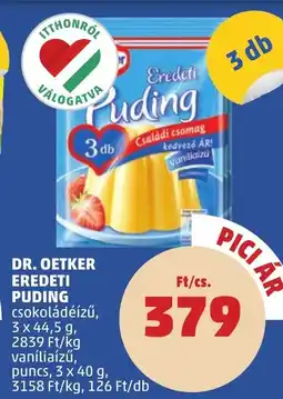 PENNY Dr. oetker eredeti puding ajánlat