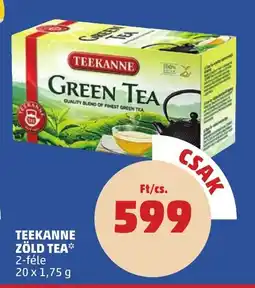 PENNY Teekanne zöld tea ajánlat