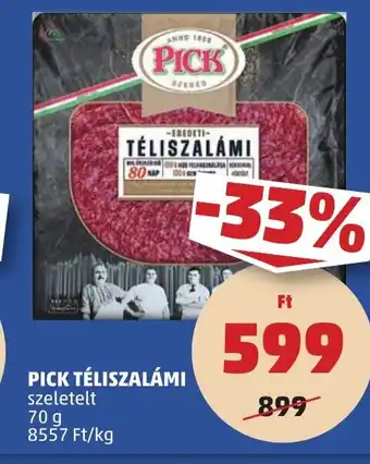 PENNY Pick téliszalámi ajánlat