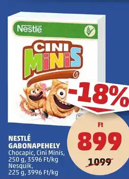 PENNY Nestlé gabonapehely ajánlat