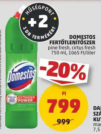 PENNY Domestos fertőtlenítőszer ajánlat