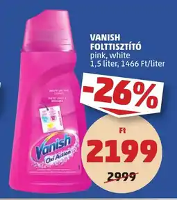 PENNY Vanish folttisztító ajánlat