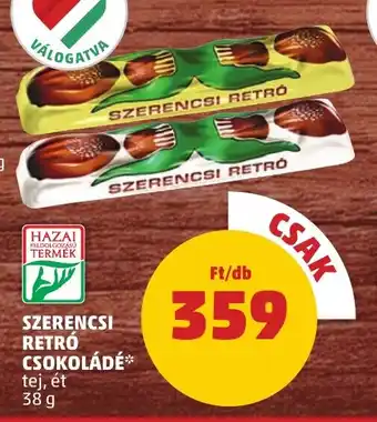 PENNY Szerencsi retró csokoládé ajánlat