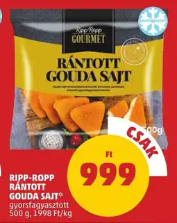 PENNY Ripp-ropp rántott gouda sajt ajánlat