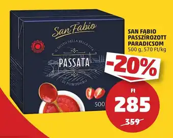 PENNY San fabio passzírozott paradicsom ajánlat