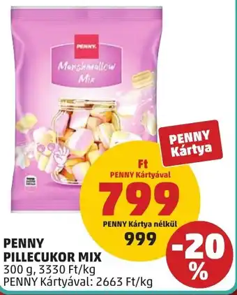 PENNY Penny pillecukor mix ajánlat