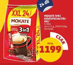 PENNY Mokate 3in1 kávéspecialitás xxl ajánlat