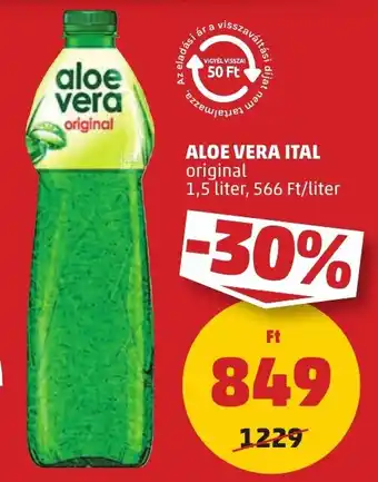 PENNY Aloe vera ital ajánlat