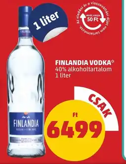 PENNY Finlandia vodka ajánlat