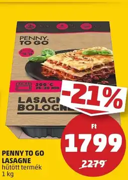 PENNY Penny to go lasagne ajánlat