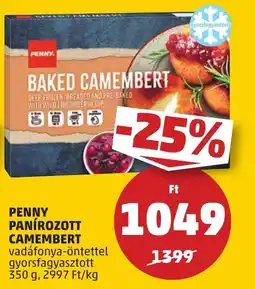 PENNY Penny panírozott camembert ajánlat