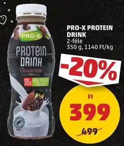 PENNY Pro-X Protein drink ajánlat