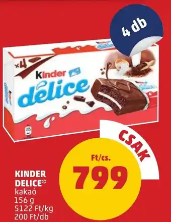 PENNY Kinder delice ajánlat