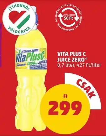 PENNY Vita Plus C juice zero ajánlat