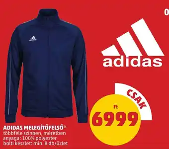 PENNY Adidas melegítőfelső ajánlat