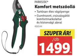 Lidl PARKSIDE Komfort metszőolló ajánlat