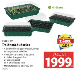 Lidl PARKSIDE Palántázókészlet ajánlat