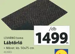 Lidl LIVARNO home Lábtörlő ajánlat