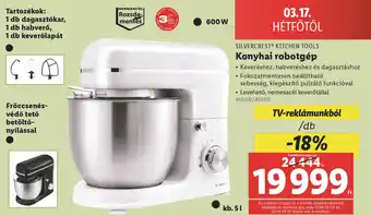 Lidl SILVERCREST Konyhai robotgép ajánlat