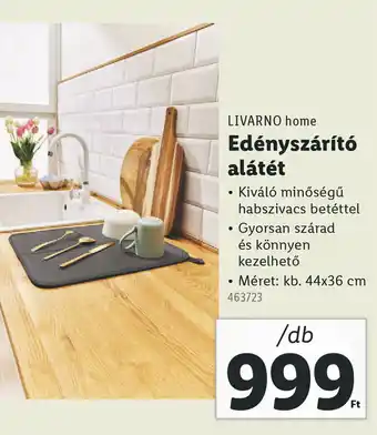 Lidl LIVARNO home Edényszárító alátét ajánlat