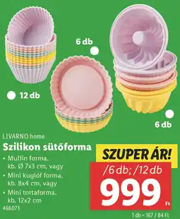 Lidl LIVARNO home Szilikon sütőforma ajánlat