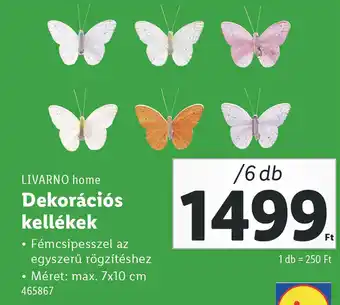 Lidl LIVARNO home Dekorációs kellékek ajánlat