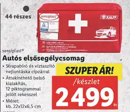 Lidl Sensiplast Autós elsősegélycsomag ajánlat