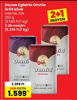 Interspar Douwe Egberts Omnia őrölt kávé ajánlat