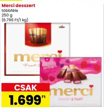 Spar Market Merci desszert ajánlat