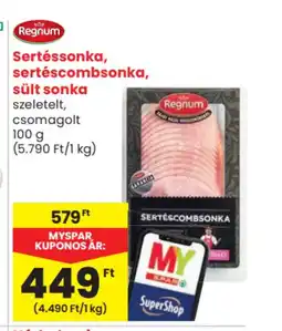 Spar Market Sertéssonka, sertéscombsonka, sült sonka ajánlat