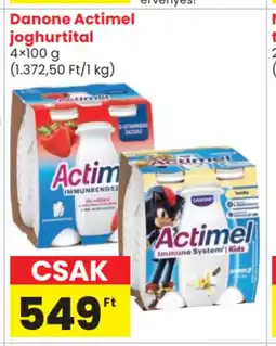 Spar Market Danone Actimel joghurtital ajánlat