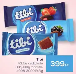 GRoby Tibi táblás csokoládé ajánlat