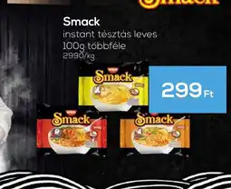 GRoby Smack instant tésztás leves ajánlat