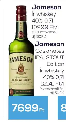 GRoby Jameson ajánlat