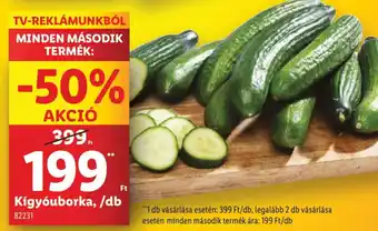 Lidl Kígyóuborka ajánlat