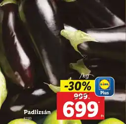 Lidl Padlizsán ajánlat