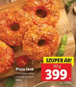 Lidl Pizza fánk ajánlat