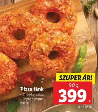 Lidl Pizza fánk ajánlat